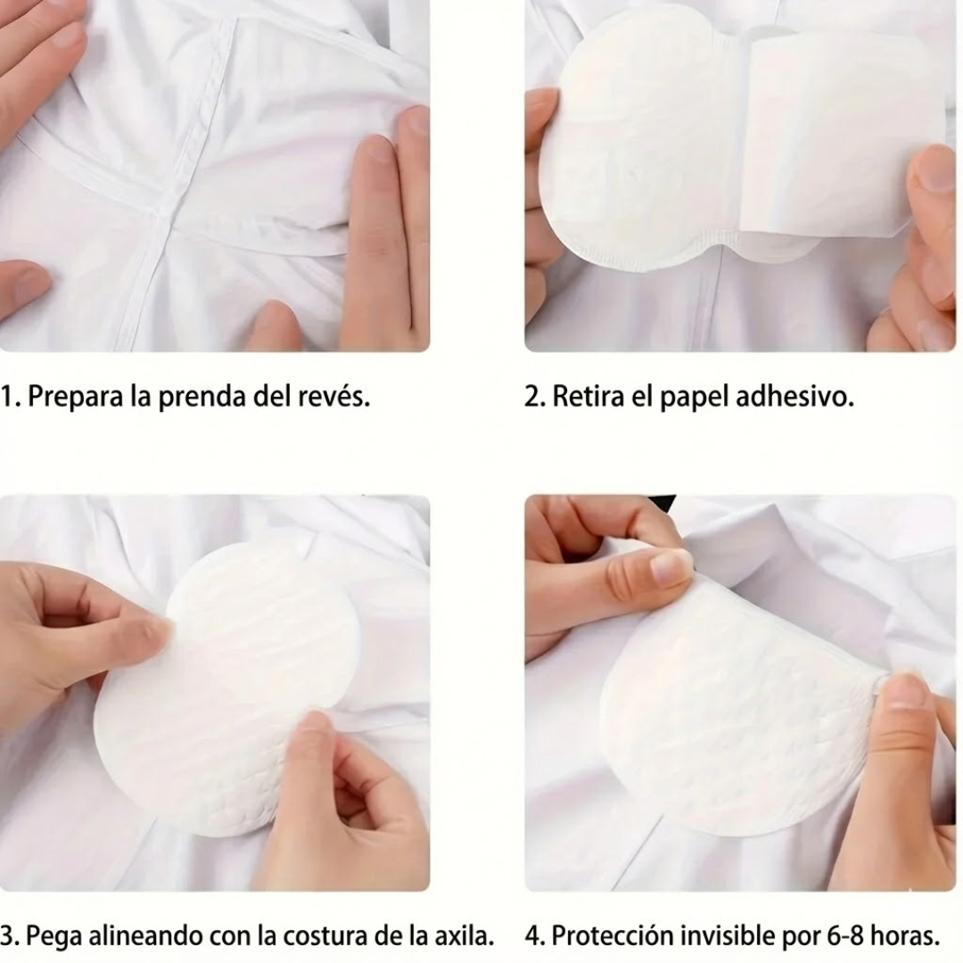 Parches Para Axilas Antitranspirante 10p Sweat Pads