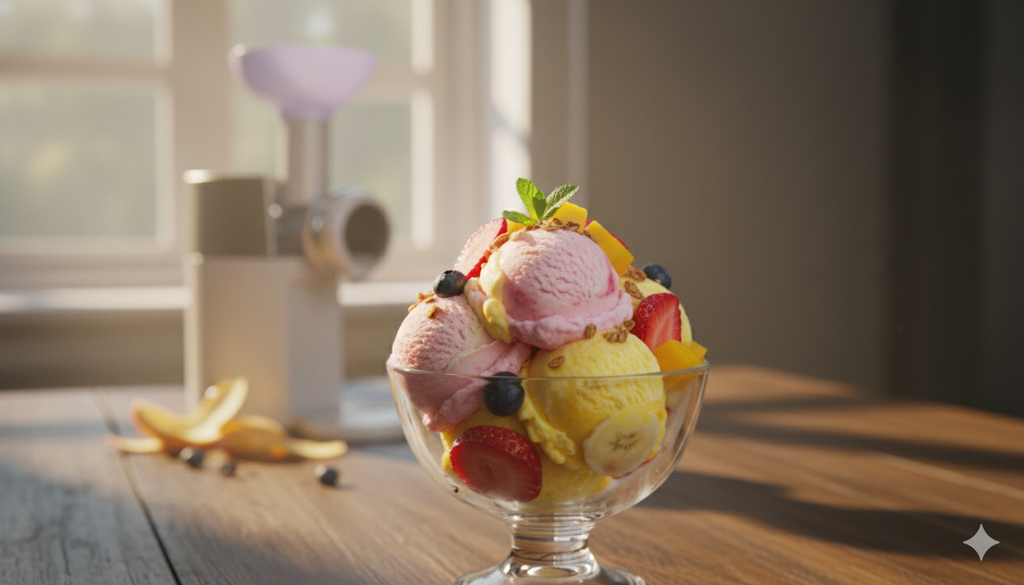 Maquina Helados Yogurt Natural Frutas